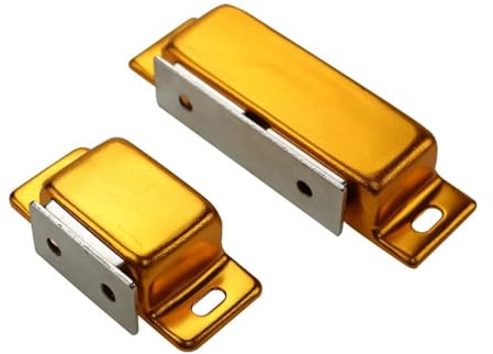 Cerradura magnética de aleación de aluminio con cierre de succión lateral for puerta de armario eléctrico, 1 unidad(Small)