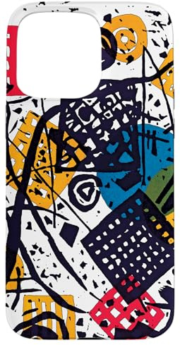 Wassily Kandinsky - Small Worlds V Abstract Art Case for iPhone 15 Pro Max