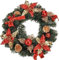 Türkranz Weihnachtskranz ø 30 cm mit Schleifen und Kugeln- Weihnachten - Willkommensgruß - 1380