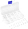 Coffret de 150pcs Assortiment Boulons Vis Tête Ronde Entièrement Filetée avec Ecrous Hexagonals et Rondelles en Nylon Blanc M2 M2.5 M3 M4 M5