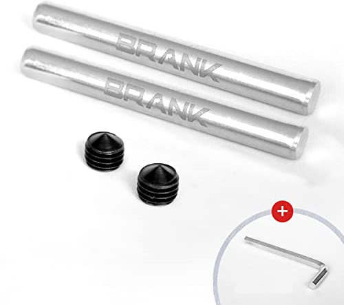 BRANK SPORTS® Kit de lestage pour Corde à Sauter Brank Rope | 2 Poids de 60g chacun, 2 écrous et 1 Clef Allen Offerte