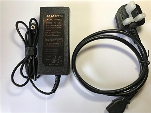 Replacement for UK 16V AC-DC Power Supply Adaptor for Yamaha PSR-S970 Keyboard