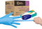 Safe Health Nitrile Disposable Gloves Large Latex Free, Powder Free, Textured, 3.5 mil, Industrial, Food Safe, Janitorial, Tattoo, Law Enforcement, Pet Care, Service, Cleaning, L Blue (Case of 1000)