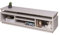 Iris Ohyama, Supporto Tv, Supporto Tv per Schermi Fino a 65 Pollici, 4 Ripiani, Prese Cavo, Piedini Regolabili, Camera da Letto, Soggiorno - Mobile Tv Standard Ots-150S - Rovere Bianco