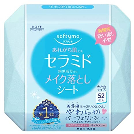 Kose Softymo Ceramide Cleansing Sheet - 52 Sheets