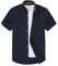 Mens Short Sleeve Oxford Shirt Plain or Stripe,Classic Fit,Button Down Collar & Pocket. Holiday Apparel Leisure Shirts. by Janeo British Apparel. Navy Plain, 2XL