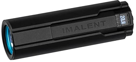 IMALENT LD70 Linterna Más Potente, 4,000 Lúmenes Linterna Portátil Recargable, Mini Linterna de Alto Rendimiento, con 5 Modos, IPX-8 Impermeable para Bicicleta, Camping (Ferroso)