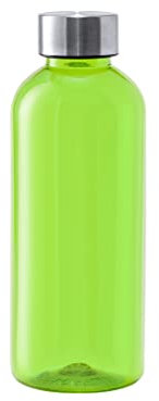 Gourde de sport en acier inoxydable de 600 ml sans BPA avec bouchon à vis sans fuite, adaptée pour la gym, le yoga, la course, le football, le basket-ball de sport (vert)