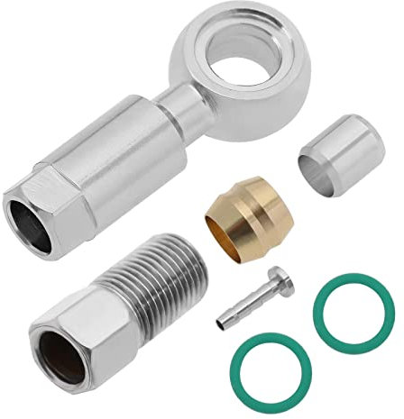 VGOL 1 Set BH90 Olive Tuyau Adaptateur Vélo Raccords Accessoires Set Olive et Conecter Insert Tuyau de Frein à Disque Hydraulique Compatible avec BH90 Vélos