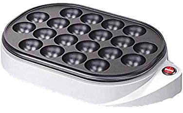 YZJSSL Cuisinière Japonaise électrique Takoyaki, Barbecue, poêle Japonaise avec Poulpe Takoyaki, Plaque de Cuisson 20 Trous pour Cuisine