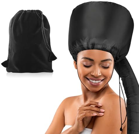 CTDMJ Haubenhaube Haartrockner, Trocknungskappe, Haartrocknerhaube, verstellbare Haube mit Kapuze für Handhaartrockner, Trocknen, Styling, Locken, Tiefenpflege, passend für alle Kopf- und Haargrößen