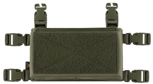 KRYDEX GEAR Tactical MK3 Placard with Hook Backing for Chest Rig Plate Carrier Vest (Ranger Green)