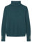 Springfield Jersey de Cuello Alto viscoso y Nailon Botones puño, Verde Botella, M para Mujer