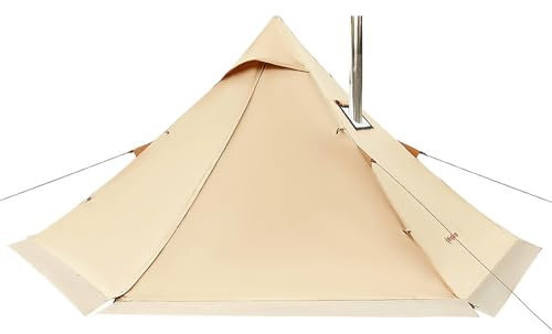 KingCamp Tipi Torino 1-2 Personen Camping Trekking Haus Zelt Tepee Baumwolle