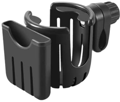 Yuegtik Porte Gobelet pour Moto 2 en 1 Accessoires Bouteille Porte