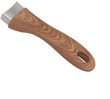 Besttoolifes Poignée de rechange en bakélite et sûre, compatible avec différents types d'ustensiles de cuisine, longue poignée de rechange avec vis pour casserole de cuisine (marron)