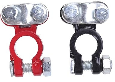 OSOLADY Batterieklemmen Für Autobatterie Batteriepolklemme Positive Und Negative Batterieklemmen Für Auto Boot Wohnmobil Lkw