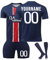 Maillot de Foot Personnalisé Enfant et Adultes avec Nom Numéro de L'équipe, 25 Maillot de Foot Enfant Ensemble Garçon Vêtements de Football Strips Tee Shirt Short avec Chaussette Gifts 02