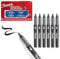 Sharpie Creative Marker Acrylic Paint Pens | Brush Tip Water-Based Paint Markers | Black | No-Bleed Ink Writes on Most Surfaces | School & Revision Supplies | 6 Count