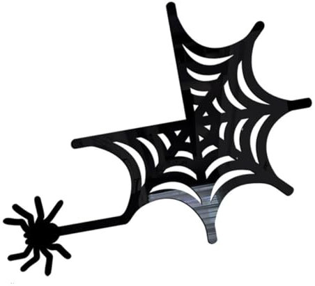 Homoyoyo Halloween Spinnen-netz Wandaufkleber Dekorative Halloween Wandsticker Für Fenster Und Wände Einfach Abziehbar Und Rückstandsfrei Für Gruselige Anlässe