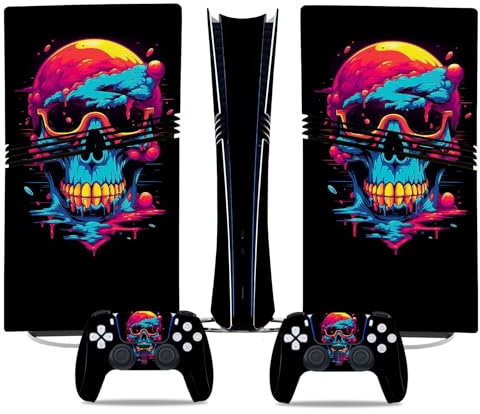 Skin De Vinilo Anime para PS5 Pro Disk Edition para Consola Mandos Resistente Arañazos Duradero Compatible con para PS5 Pro 86418 Sin Espuma Sin Burbujas