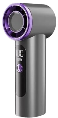 Pruojhw Mini Ventilador Manual,Herramienta Portátil de Enfriamiento Recargable por USB,Ventilador Manual de Oficina | para Viajes Desplazamientos Aula Hogar Exteriores Camping Parque Temático Hombres