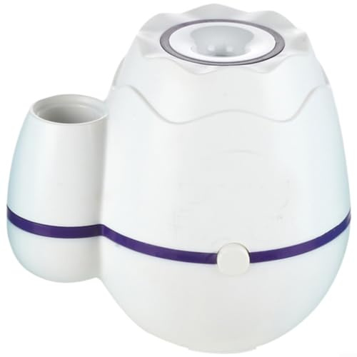 SMZhomeone Vasen-Luftbefeuchter, 300 ml, USB, leiser Nebelhersteller mit Aromatherapie-Diffusor für Schlafzimmer, Büro, Heimdekoration, weißer ABS-Kunststoff, 126 x 10 x 115 cm (weiß)