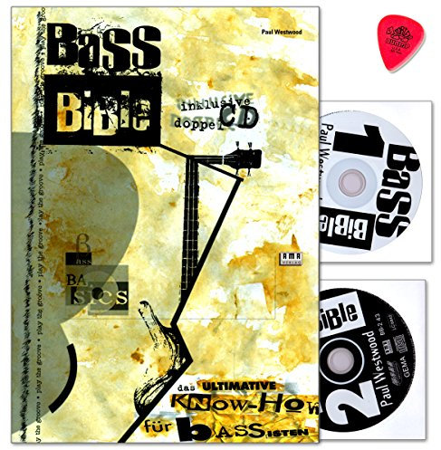 Die Bass Bible - Das ultimative Nachschlagewerk mit über 1000 Übungen und 2 CDs und Dunlop Plek