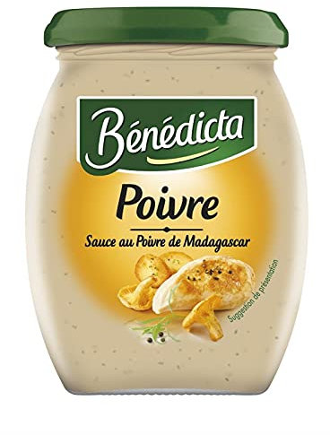 BENEDICTA - Sauce Poivre 260G - Lot De 4
