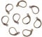 PandaHall 20pcs Brass Lever Back Earring Findings with Loop 15x10mm Antique Bronze Leverback Earwires for Jewelry Making