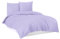 Mixibaby Bettwäsche Bettgarnitur Bettbezug 100% Baumwolle 135x200 155x220 200x200 200x220, Farbe:Lila, Größe:200 x 200 cm