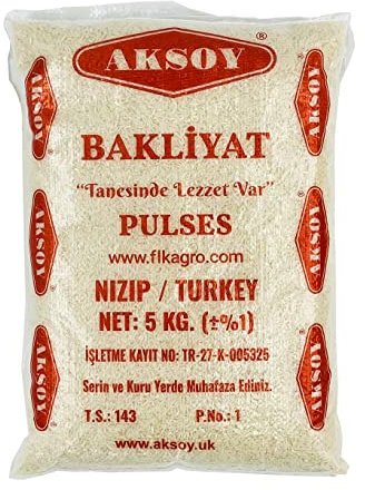 Aksoy Long Grain Rice 5KG | 100% Natural and Premium Quality long rice, Premium Quality, Ideal for Fluffy Rice Dishes, Perfect for Everyday Cooking, Vegan & Vegetarian-Friendly