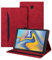 Auslbin Custodia per Samsung Galaxy Tab A 10.5 Pollici (SM-T590/SM-T595) 2018 Pelle PU Cover Tablet Case con Supporto Funzione (Rosso)