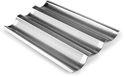 IBILI 682103 Molde 3 baguettes/tejas inox
