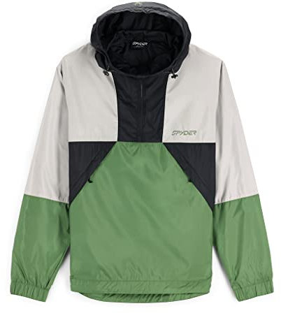 Spyder Herren Standard Belford Windbreaker Anorak, Haze, S
