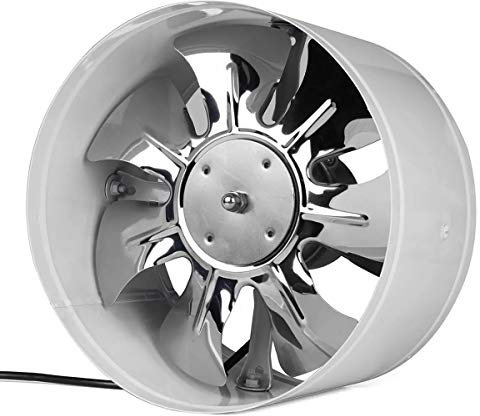 Ventilateur de refroidissement en ligne 220 V Blanc 10,2 cm