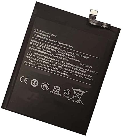 Tnikumall Replacement BN46 Battery for Redmi Note 8 Note 8T Redmi 7 BN46 3.85V,3900mAH/15.4WH