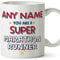 MUGFFINS Personalised Mug for Marathon Runner - in English - You are Super - Funny Custom Gift for Colleagues - Ceramic 11oz Mug
