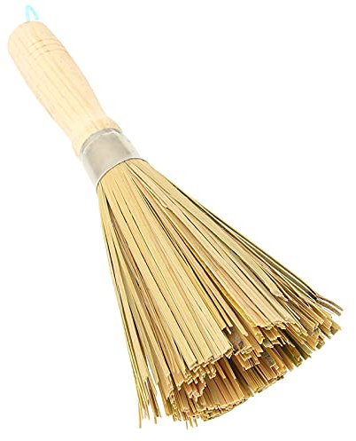 Brosses De Wok En Bambou, Brosses De Nettoyage De Cuisine Traditionnelles, Fouet De Nettoyage De Wok, Brosses Naturelles Pour Poêles à Frire, Brosse De Nettoyage Pour Poêles à Long Manche En Bambou Po