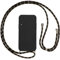 Vauki handyband Hülle für Samsung Galaxy A50/A50s/A30s mit Band, HandyHülle mit Kordel, Weich Silikon TPU Stoßfest Bumper mit Kette zum Umhängen für Samsung A50, Lanyard-Schwarz