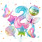 2 Schmetterling Geburtstag Deko Mädchen,8pcs Bunt Schmetterlinge Folienballon 2，Zahlen Luftballon 2 Jahre Geburtstagsdeko für 2. Geburtstag Mädchen Deko