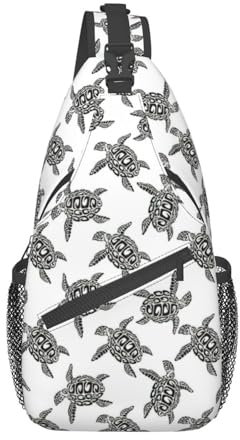 Daypack Tiere Meeresschildkröten Backpack Polyester Schulterrucksack Elegant Umhängetasche Für Outdoor, Camping, Purse