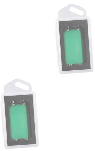 minkissy 2pcs Slots Battery Charger Rechargeable Battery Adapter Charger Indicator