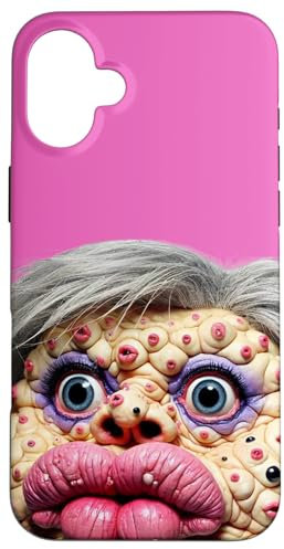 iPhone 16 Plus Funny Ugly Phone Case