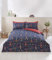 Rapport home Christmas Bedding Set Nutcracker Microfibre Duvet Cover Set Double Navy