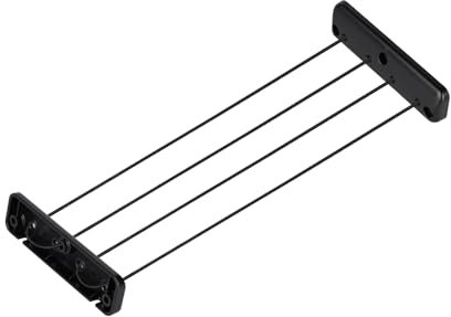 EliphonTowne Camper Cabinet Cargo Fence - DIY Elastic Anti Fall Fence Set, Van Storage, Motorhome Cabinet Storage Solutions, Kitchen/RV/Truck/Caravan Organiser Accessories (Installation required)