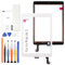 Arbilato Écran tactile pour iPad Air 2 2018 9,7, numériseur pour iPad Air2 A1566 A1567 en verre tactile avec outils (pas d'affichage LCD) (blanc)