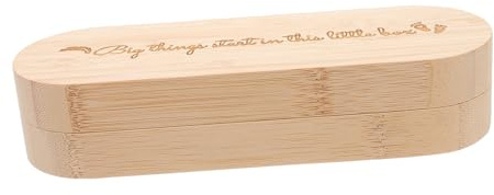 TOPPERFUN Holzkiste Zur Aufbewahrung Von Schwangerschaftstest-andenken Ankündigungsbox Aus Holz Mit Magnetverschluss Für Besondere Überraschungen Und Erinnerungen Für Großeltern Und