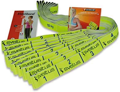 Lot de 10 bandes élastiques Soft 7 kg