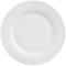Secret de Gourmet - Lot de 6 Assiettes Porcelaine Uni 24cm Blanc